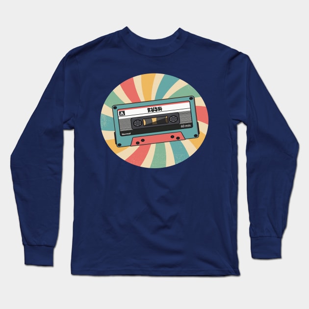 rush retro Long Sleeve T-Shirt by Saha Paloma Ilustra